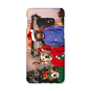 The Kids Christmas: Custom Pet Phone Case - Paw & Glory - Dog Portraits - Pet Portraits