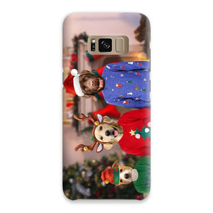 The Kids Christmas: Custom Pet Phone Case - Paw & Glory - Dog Portraits - Pet Portraits