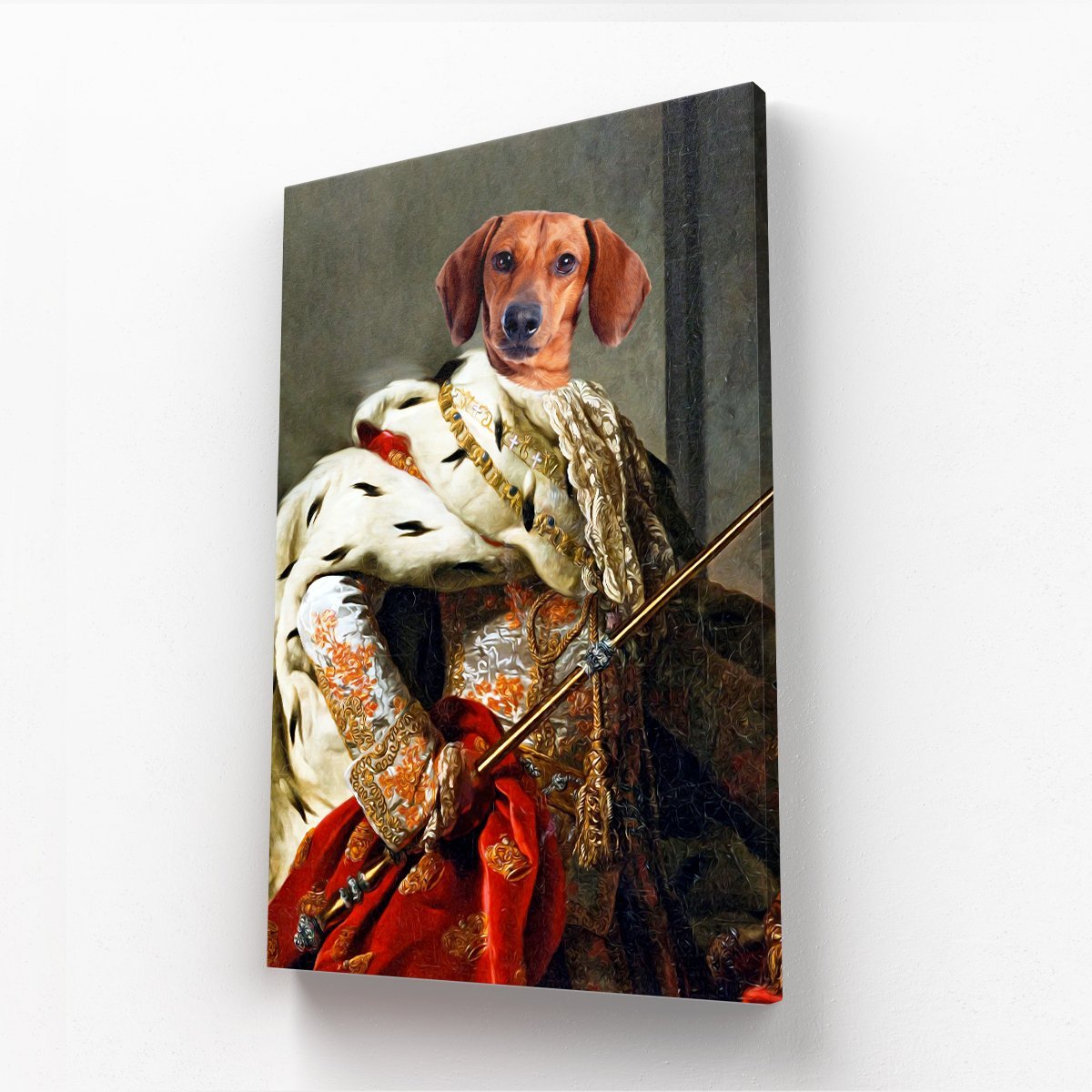 Custom dog wall art best sale