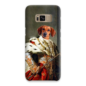 The King: Custom Pet Phone Case - Paw & Glory - Dog Portraits - Pet Portraits