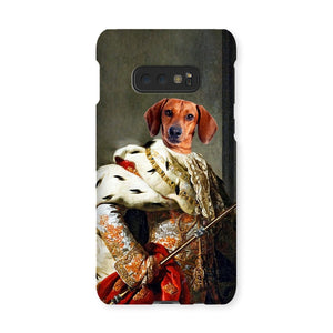 The King: Custom Pet Phone Case - Paw & Glory - Dog Portraits - Pet Portraits