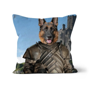 The King Maker (House Of The Dragon Inspired): Custom Pet Pillow - Paw & Glory - Dog Portraits - Pet Portraits