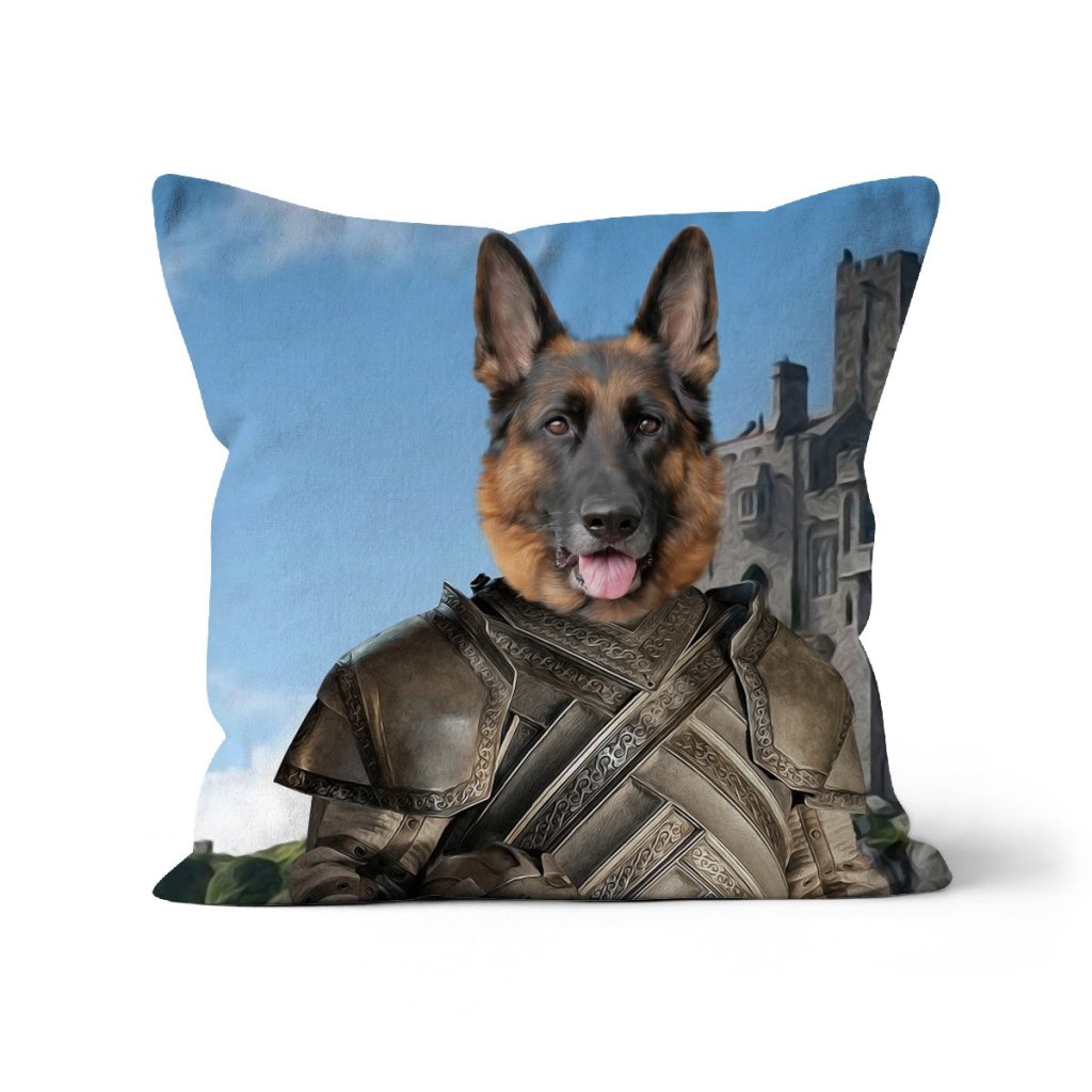 The King Maker (House Of The Dragon Inspired): Custom Pet Pillow - Paw & Glory - Dog Portraits - Pet Portraits