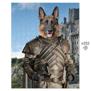 The King Maker (House Of The Dragon Inspired): Custom Pet Puzzle - Paw & Glory - Dog Portraits - Pet Portraits