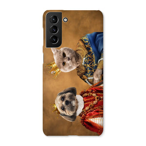 The King & Queen: Custom Pet Phone Case - Paw & Glory - Dog Portraits - Pet Portraits