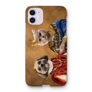 The King & Queen: Custom Pet Phone Case - Paw & Glory - Dog Portraits - Pet Portraits