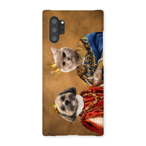 The King & Queen: Custom Pet Phone Case - Paw & Glory - Dog Portraits - Pet Portraits