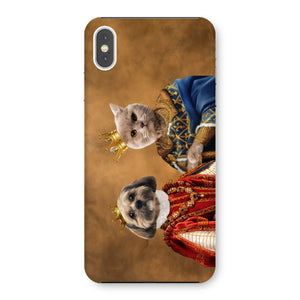 The King & Queen: Custom Pet Phone Case - Paw & Glory - Dog Portraits - Pet Portraits