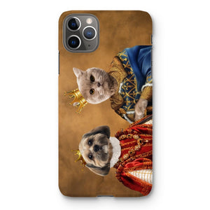 The King & Queen: Custom Pet Phone Case - Paw & Glory - Dog Portraits - Pet Portraits