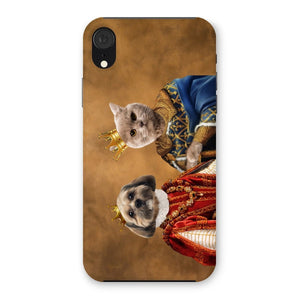 The King & Queen: Custom Pet Phone Case - Paw & Glory - Dog Portraits - Pet Portraits