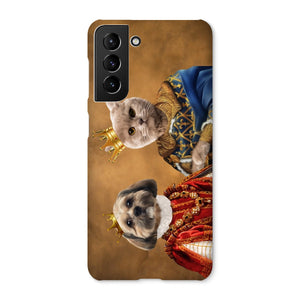 The King & Queen: Custom Pet Phone Case - Paw & Glory - Dog Portraits - Pet Portraits