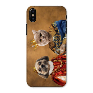 The King & Queen: Custom Pet Phone Case - Paw & Glory - Dog Portraits - Pet Portraits