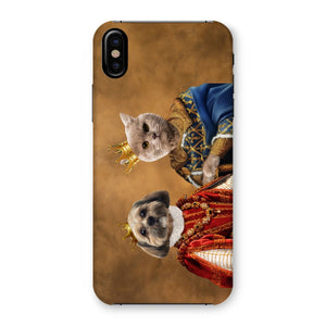 The King & Queen: Custom Pet Phone Case - Paw & Glory - Dog Portraits - Pet Portraits