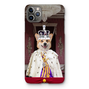 The Kings Coronation: Custom Pet Phone Case - Paw & Glory - Dog Portraits - Pet Portraits