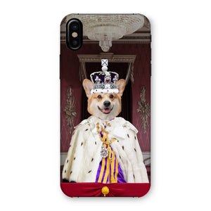 The Kings Coronation: Custom Pet Phone Case - Paw & Glory - Dog Portraits - Pet Portraits