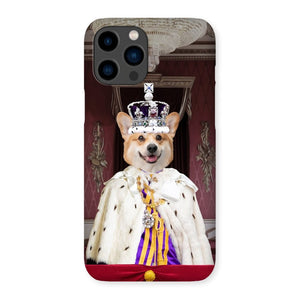 The Kings Coronation: Custom Pet Phone Case - Paw & Glory - Dog Portraits - Pet Portraits