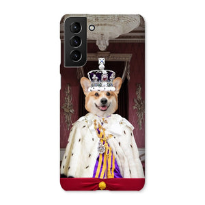 The Kings Coronation: Custom Pet Phone Case - Paw & Glory - Dog Portraits - Pet Portraits