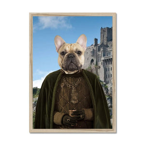 The Kings Informer (House Of The Dragon Inspired): Custom Pet Portrait - Paw & Glory - Dog Portraits - Pet Portraits