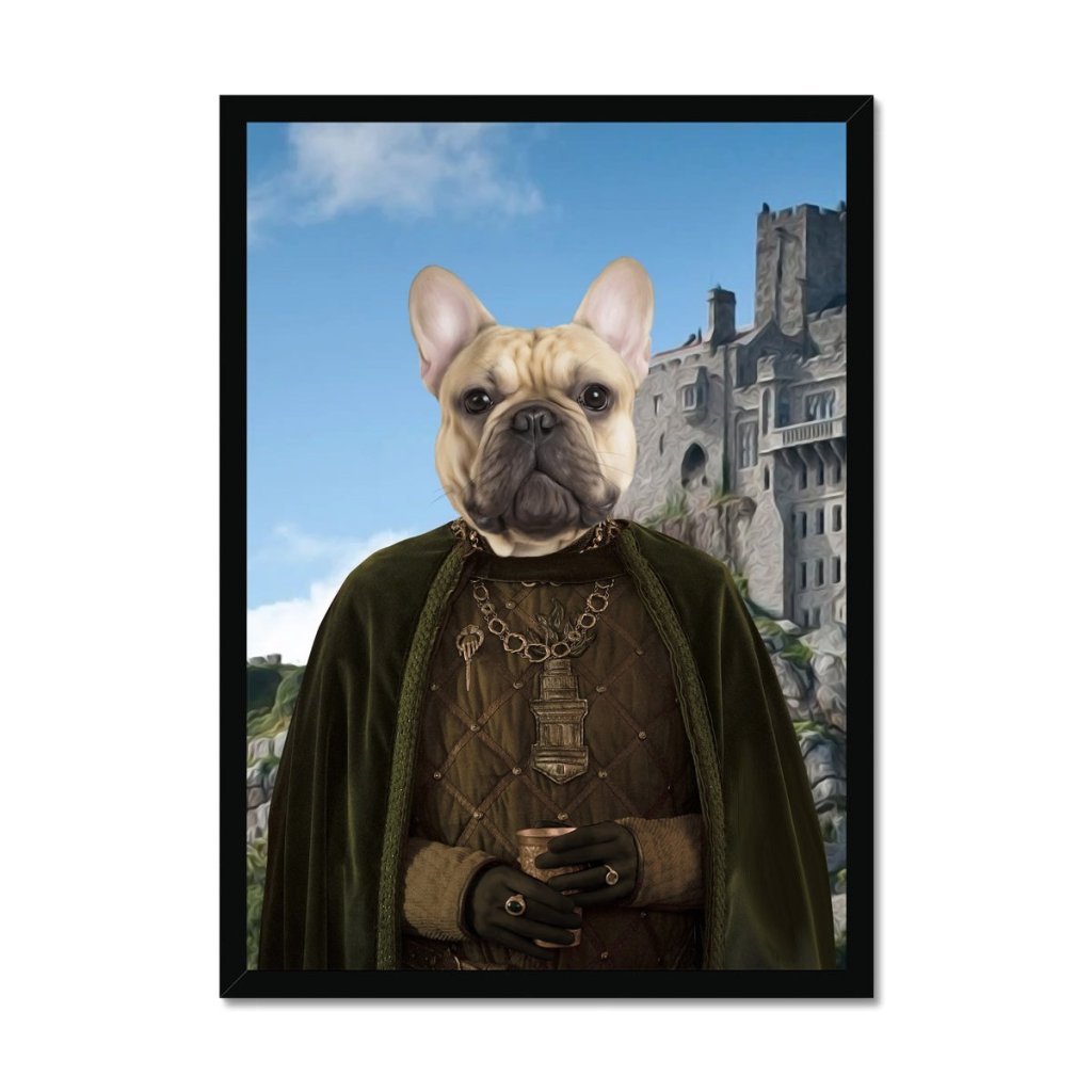 The Kings Informer (House Of The Dragon Inspired): Custom Pet Portrait - Paw & Glory - Dog Portraits - Pet Portraits