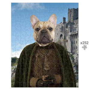 The Kings Informer (House Of The Dragon Inspired): Custom Pet Puzzle - Paw & Glory - Dog Portraits - Pet Portraits