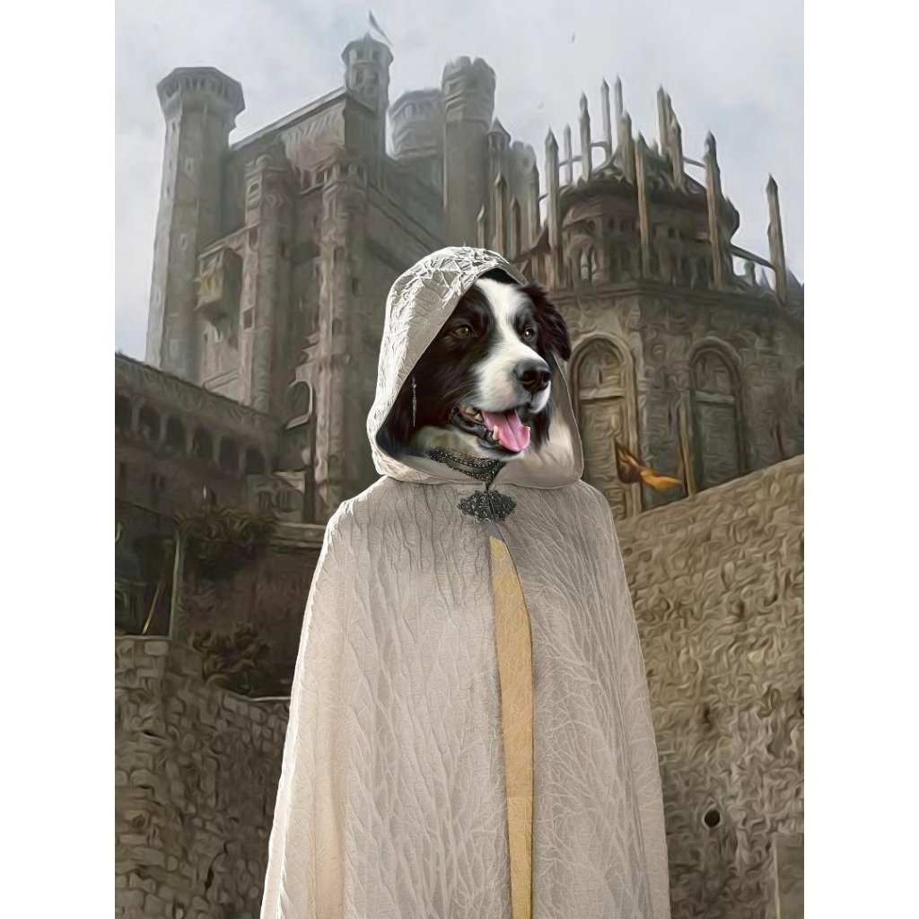 The Kings Spy (House Of The Dragon Inspired): Custom Digital Download Pet Portrait - Paw & Glory - Dog Portraits - Pet Portraits