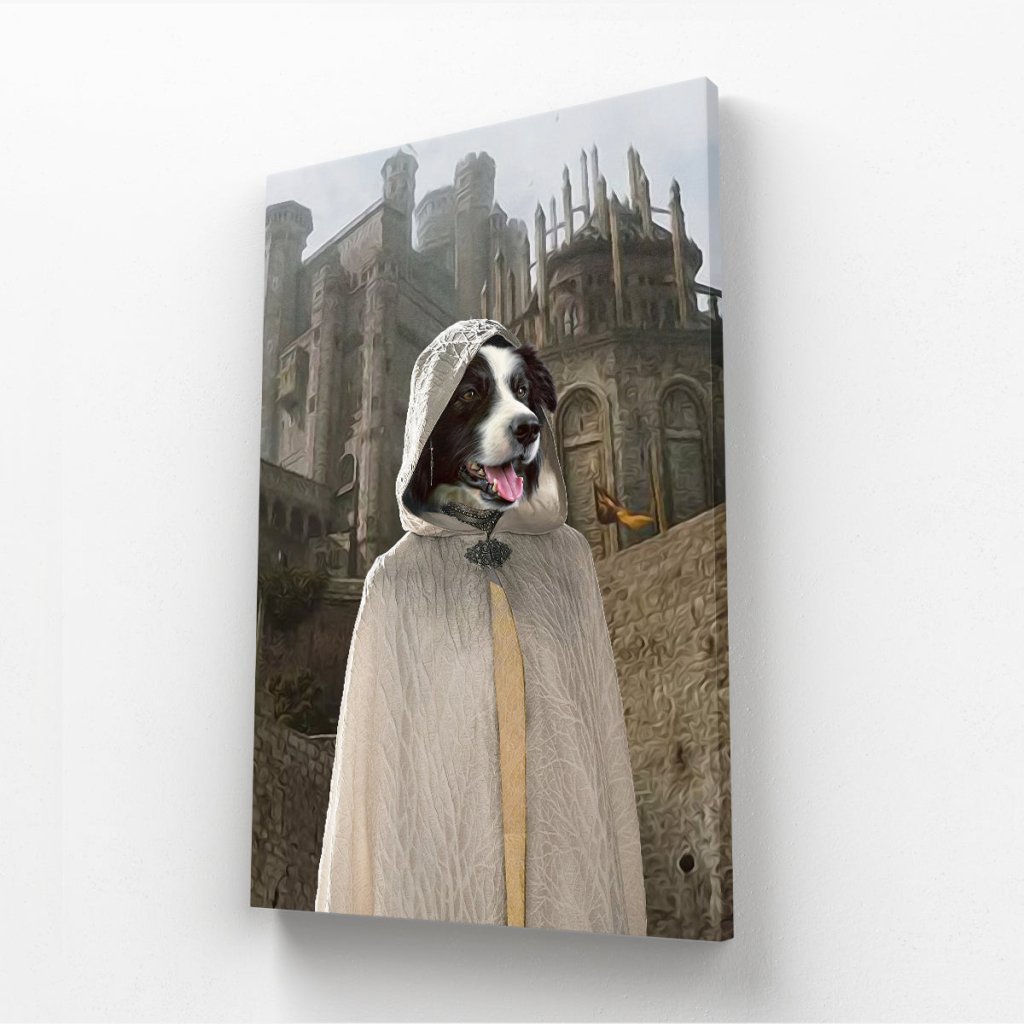 The Kings Spy (House Of The Dragon Inspired): Custom Pet Canvas - Paw & Glory - Dog Portraits - Pet Portraits