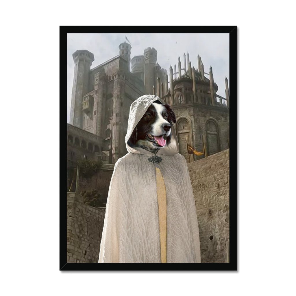 The Kings Spy (House Of The Dragon Inspired): Custom Pet Portrait - Paw & Glory - Dog Portraits - Pet Portraits