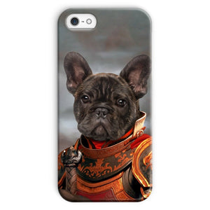 The Knight: Custom Pet Phone Case - Paw & Glory - Dog Portraits - Pet Portraits