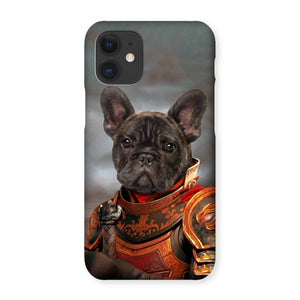 The Knight: Custom Pet Phone Case - Paw & Glory - Dog Portraits - Pet Portraits