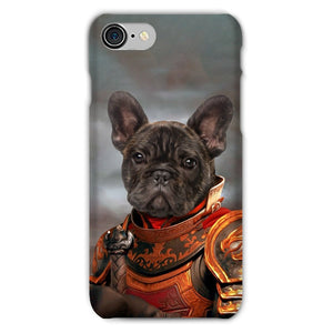 The Knight: Custom Pet Phone Case - Paw & Glory - Dog Portraits - Pet Portraits