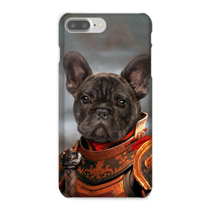 The Knight: Custom Pet Phone Case - Paw & Glory - Dog Portraits - Pet Portraits