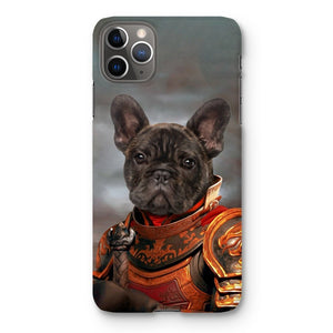 The Knight: Custom Pet Phone Case - Paw & Glory - Dog Portraits - Pet Portraits