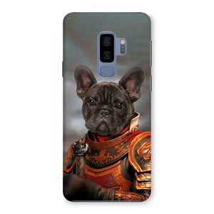 The Knight: Custom Pet Phone Case - Paw & Glory - Dog Portraits - Pet Portraits