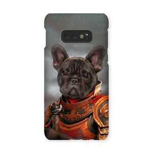 The Knight: Custom Pet Phone Case - Paw & Glory - Dog Portraits - Pet Portraits