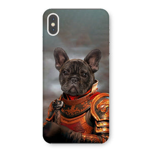 The Knight: Custom Pet Phone Case - Paw & Glory - Dog Portraits - Pet Portraits