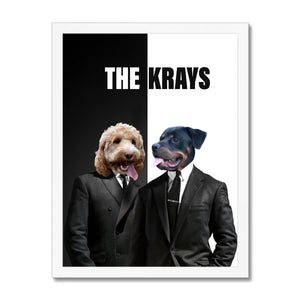 The Krays: Custom Pet Portrait - Paw & Glory - Dog Portraits - Pet Portraits