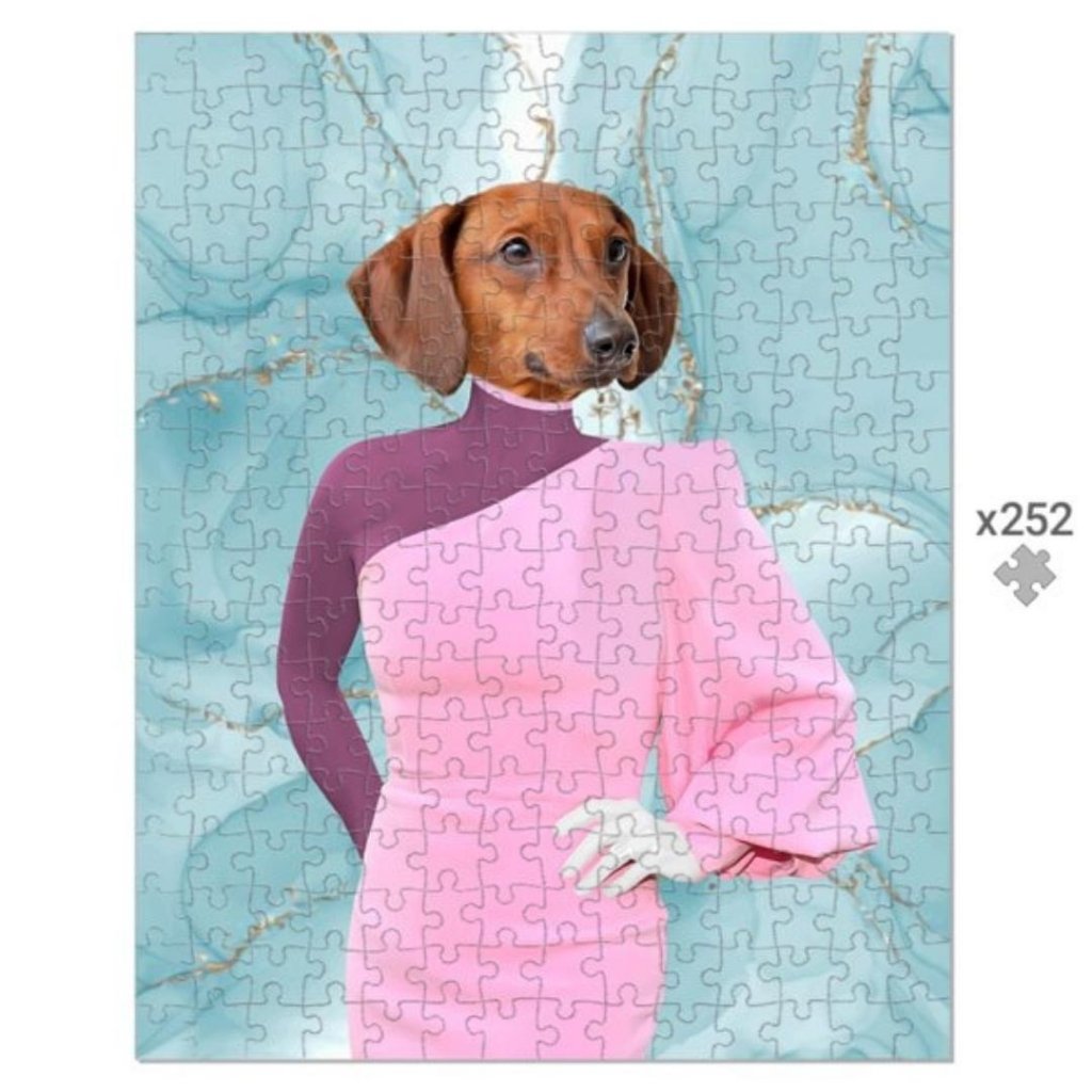 The Kyle (Real Housewives Of Beverley Hills): Custom Pet Puzzle - Paw & Glory - Dog Portraits - Pet Portraits