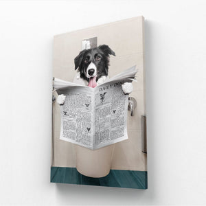 The Lavatory: Custom Pet Canvas - Paw & Glory - Dog Portraits - Pet Portraits