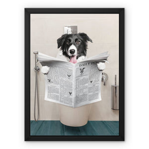 The Lavatory: Custom Pet Canvas - Paw & Glory - Dog Portraits - Pet Portraits