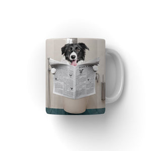 The Lavatory: Custom Pet Coffee Mug - Paw & Glory - Dog Portraits - Pet Portraits