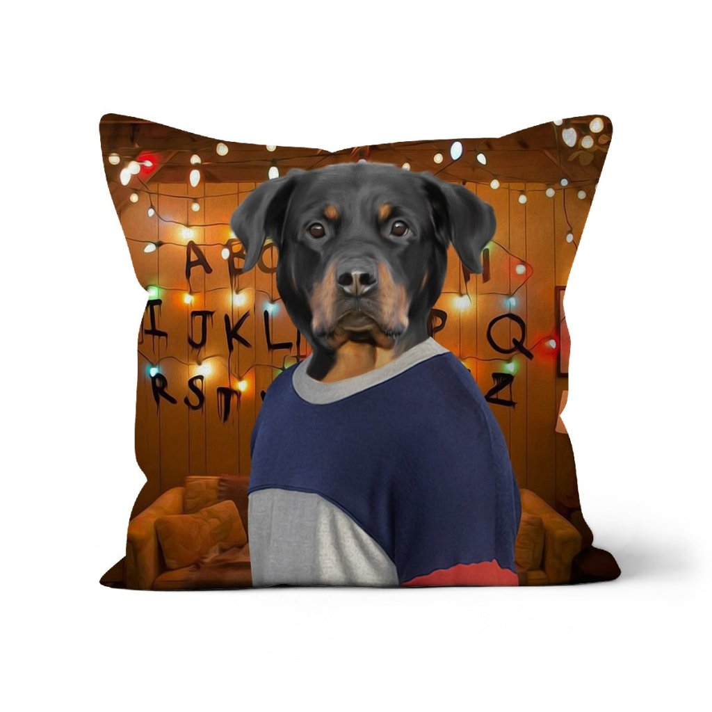 The Lucas (Stranger Things Inspired): Custom Pet Pillow - Paw & Glory - Dog Portraits - Pet Portraits