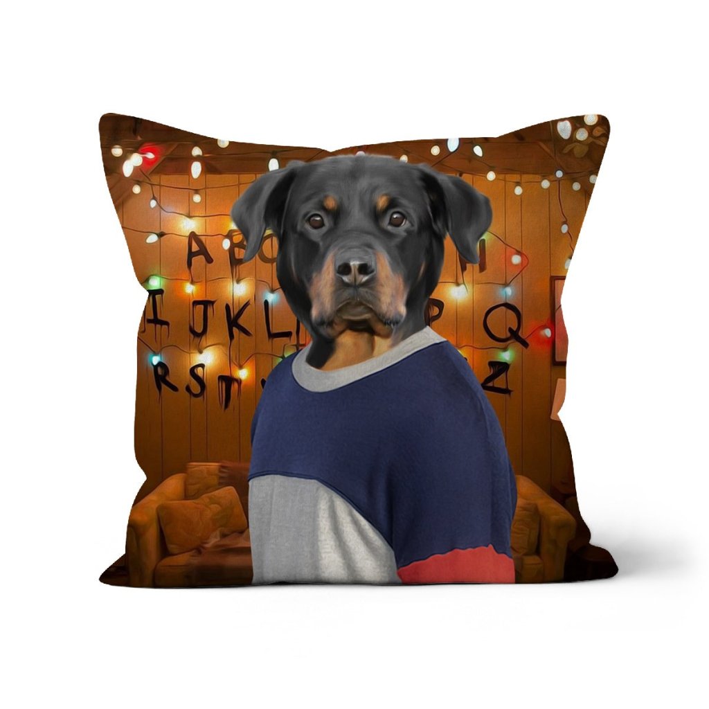 The Lucas (Stranger Things Inspired): Custom Pet Pillow - Paw & Glory - Dog Portraits - Pet Portraits