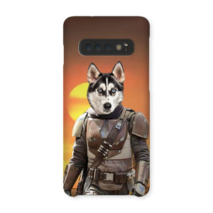 The Mando (Star Wars Inspired): Custom Pet Phone Case - Paw & Glory - Dog Portraits - Pet Portraits