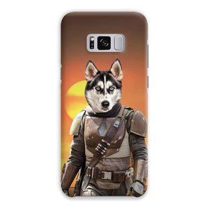 The Mando (Star Wars Inspired): Custom Pet Phone Case - Paw & Glory - Dog Portraits - Pet Portraits