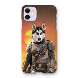 The Mando (Star Wars Inspired): Custom Pet Phone Case - Paw & Glory - Dog Portraits - Pet Portraits