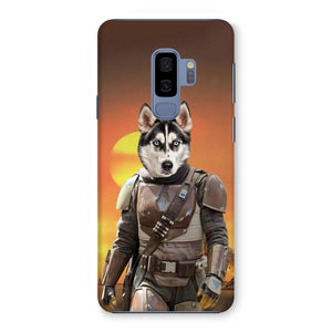 The Mando (Star Wars Inspired): Custom Pet Phone Case - Paw & Glory - Dog Portraits - Pet Portraits