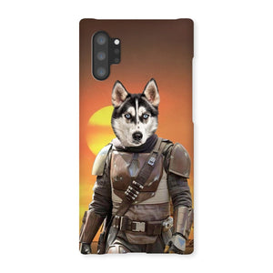 The Mando (Star Wars Inspired): Custom Pet Phone Case - Paw & Glory - Dog Portraits - Pet Portraits