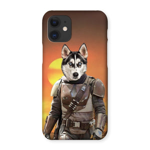 The Mando (Star Wars Inspired): Custom Pet Phone Case - Paw & Glory - Dog Portraits - Pet Portraits