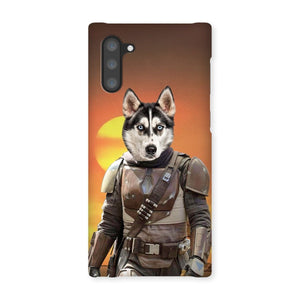 The Mando (Star Wars Inspired): Custom Pet Phone Case - Paw & Glory - Dog Portraits - Pet Portraits