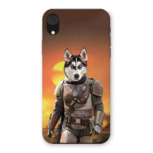 The Mando (Star Wars Inspired): Custom Pet Phone Case - Paw & Glory - Dog Portraits - Pet Portraits